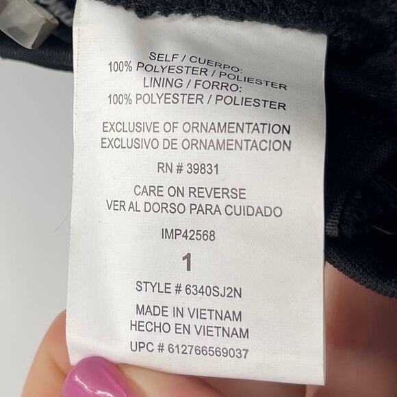 MY MICHELLE Vintage Y2K Black Strapless Dress - Picture 5 of 7